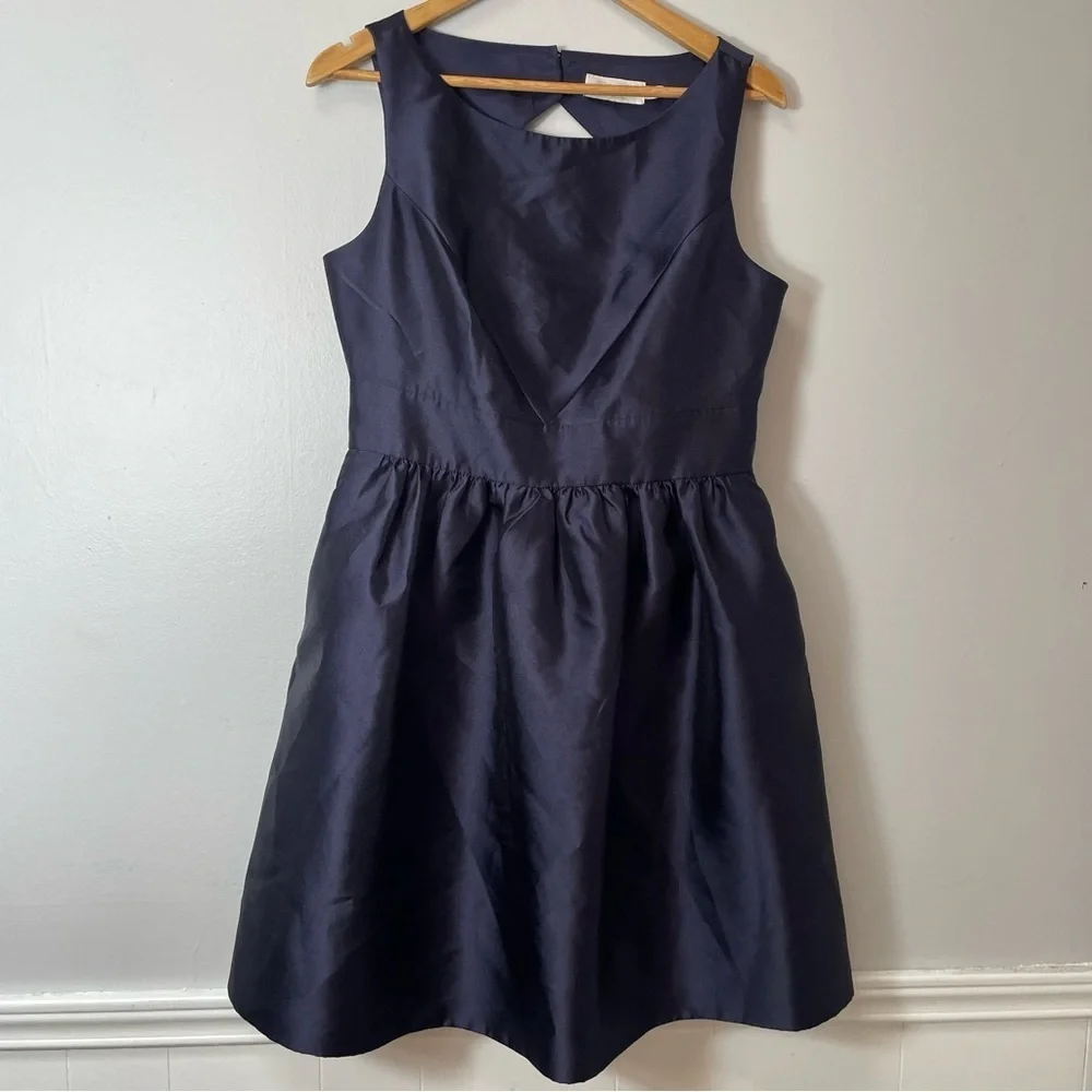 ElIza J Keyhole back sleeveless midi dress size 12 - Picture 2 of 9